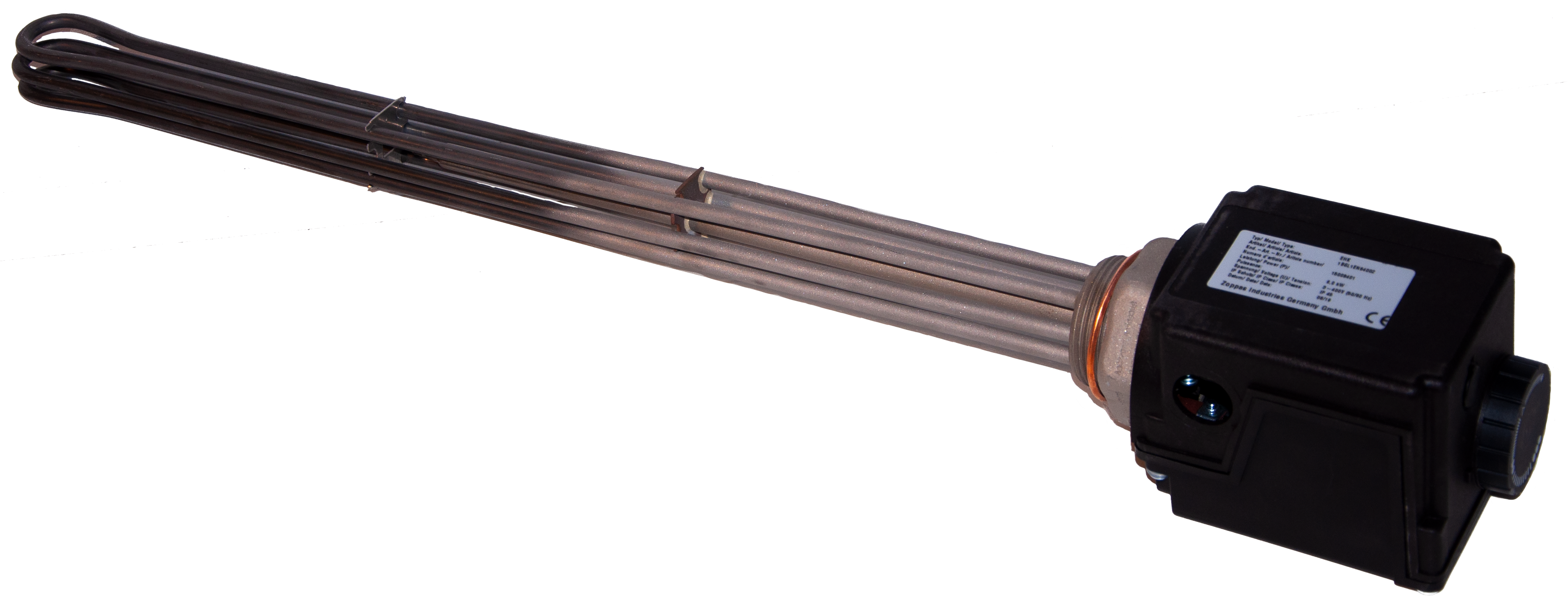 alpha innotec E-element 6 kW, aansluitspanning 3~N/PE 400V / 50Hz, inbouwdiepte 500 mm.