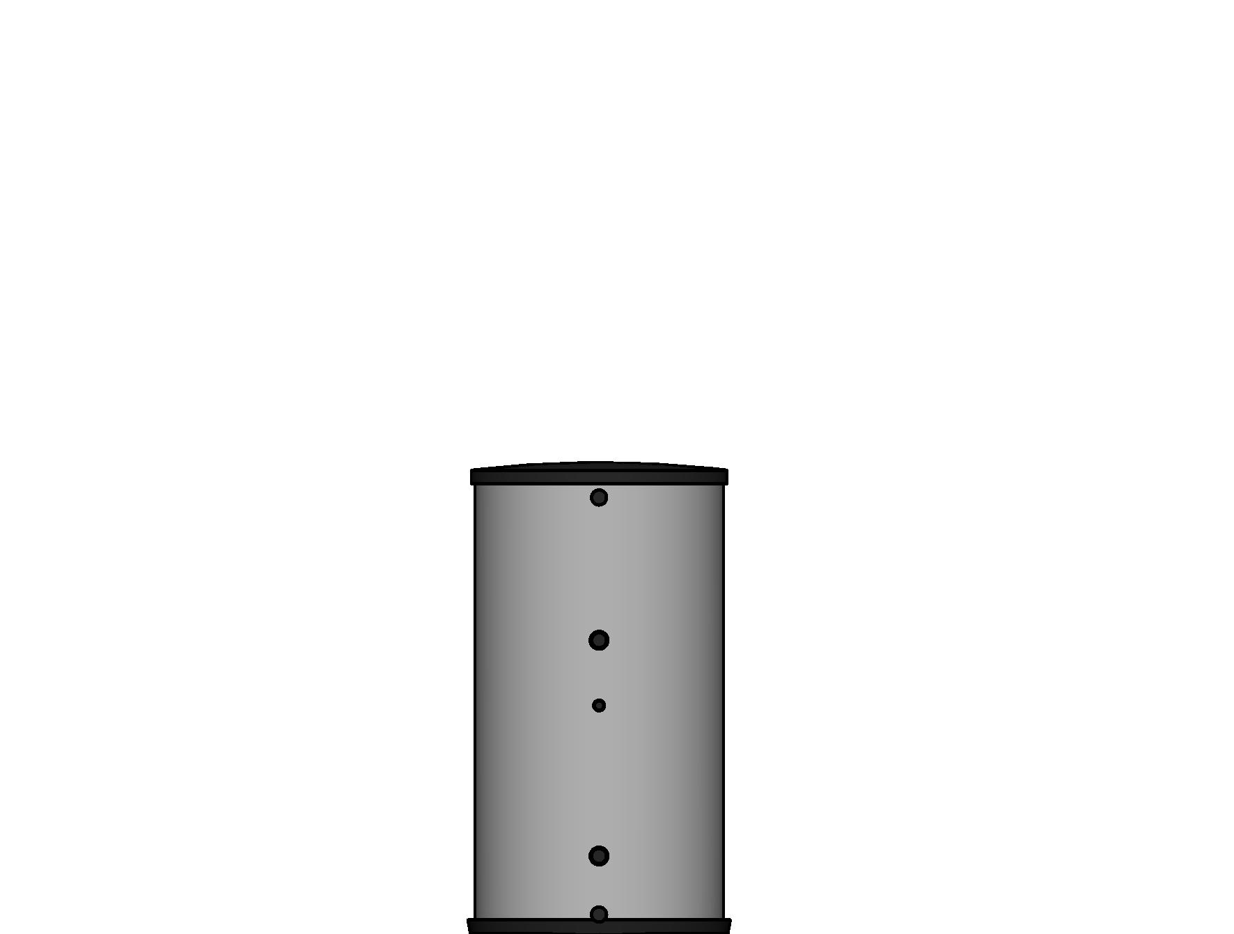 alpha innotec WWS 303.2, Tapwater buffervat 300L 3,5m2+voeler