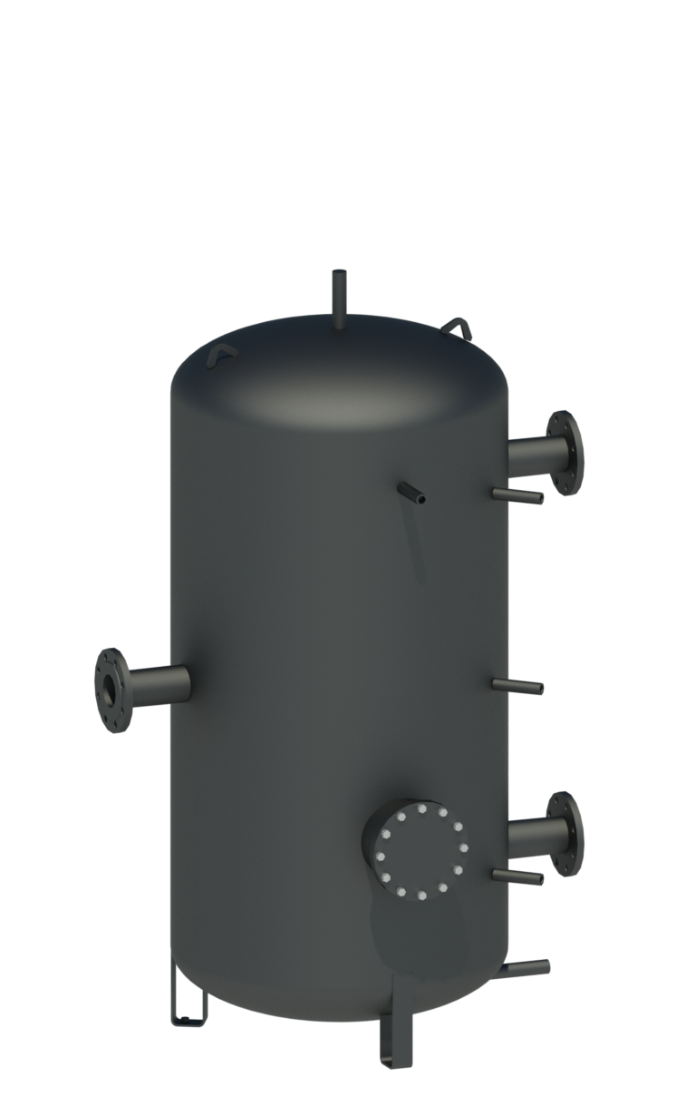 Komfort buffervat 750l, excl. isolatie, tbv alpha innotec WP pro series
