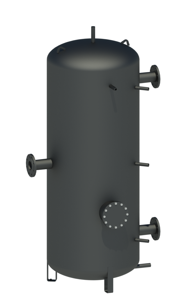 Komfort buffervat 1000l, excl. isolatie, tbv alpha innotec WP pro series
